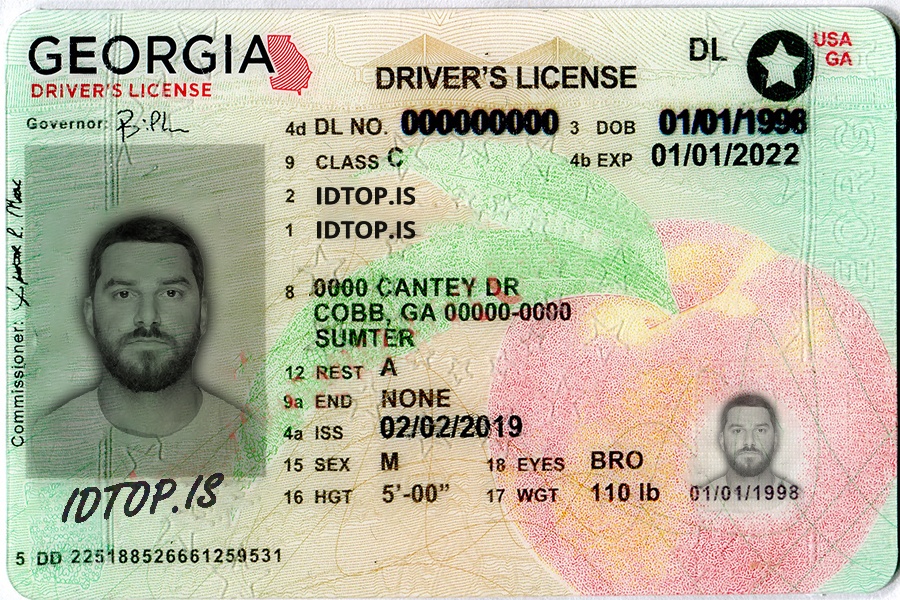 Georgia Fake ID