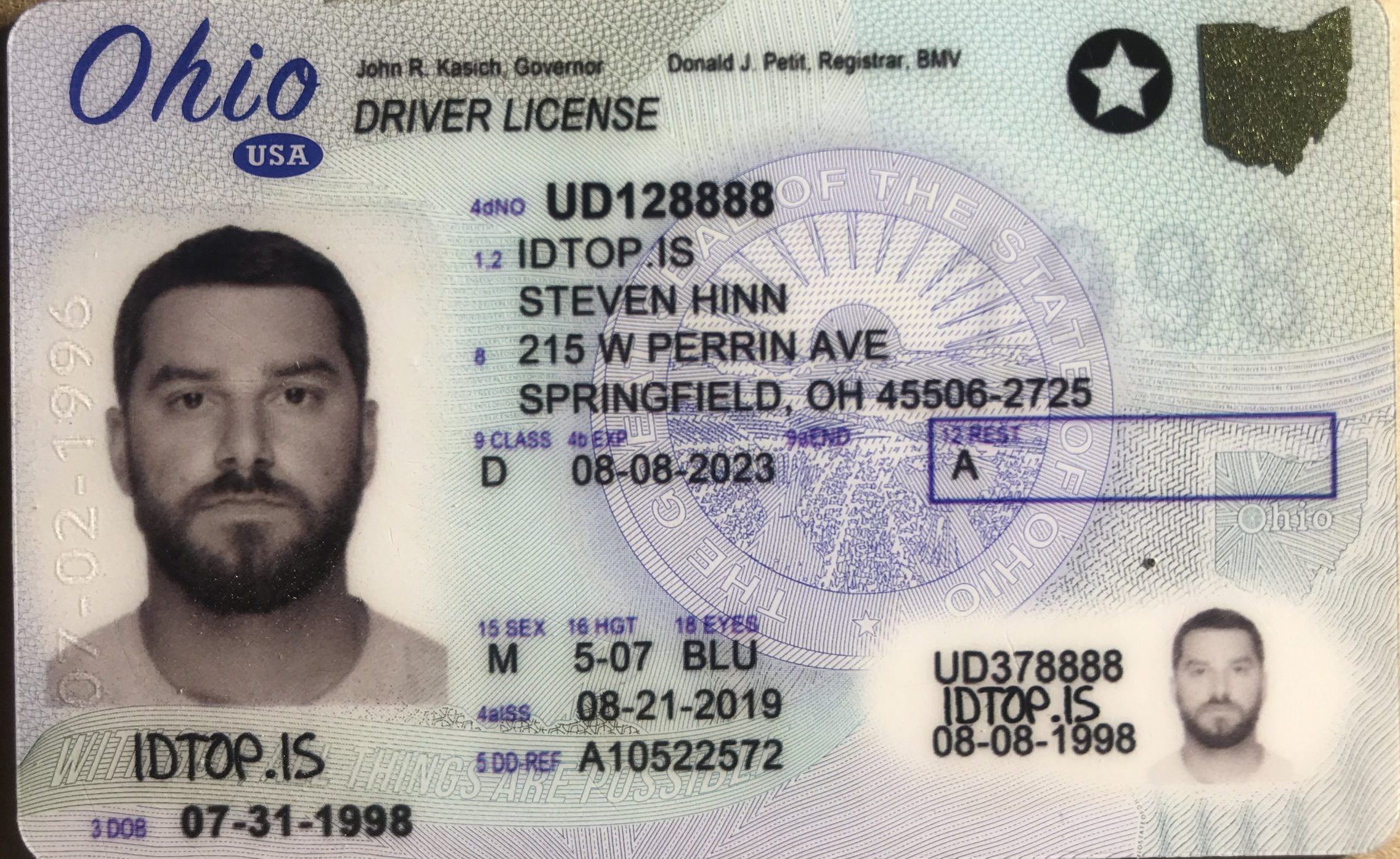 Ohio Fake ID